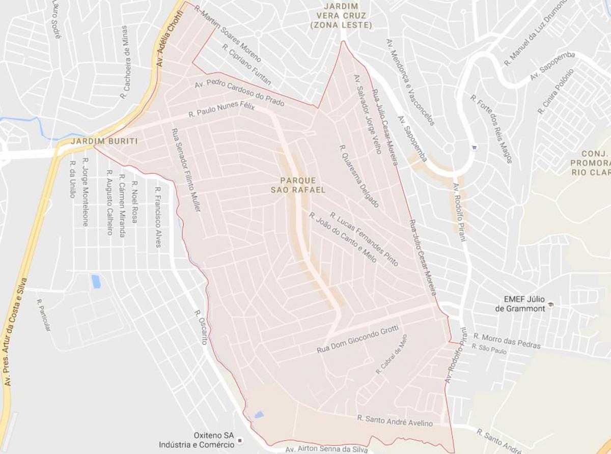 რუკა სან რაფაელ São Paulo