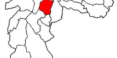 რუკა Vila მარიანა sub-prefecture São Paulo