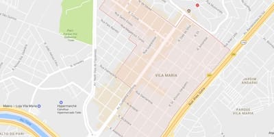 რუკა Vila მარია São Paulo