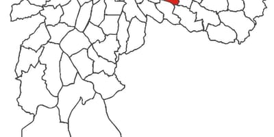 რუკა Vila Formosa უბანი