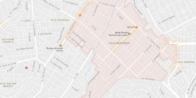 რუკა Vila Medeiros São Paulo