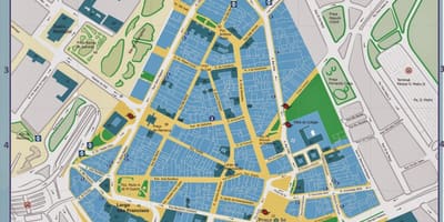 რუკა საქართველოს ისტორიული ცენტრი São Paulo