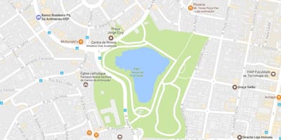 რუკა პარკი აკლიმატიზაციის São Paulo