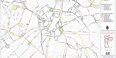 რუკა სა São Paulo - გზები