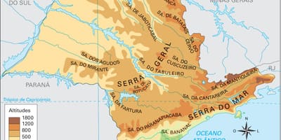 რუკა სიმაღლეზე São Paulo