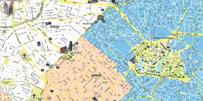 რუკა ტურიზმის São Paulo
