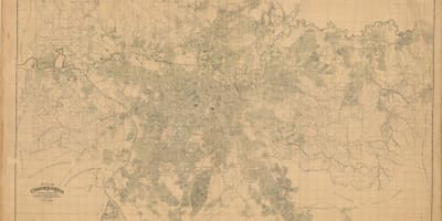 რუკა ყოფილი São Paulo - 1943