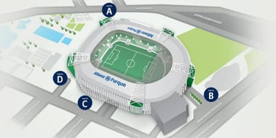რუკა Allianz Parque
