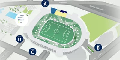 რუკა Allianz Parque - დონე 2