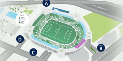 რუკა Allianz Parque - დონე 3