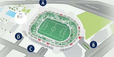 რუკა Allianz Parque - Level 5
