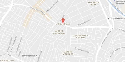 რუკა Aricanduva São Paulo