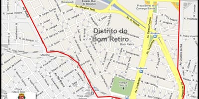 რუკა Bom Retiro São Paulo