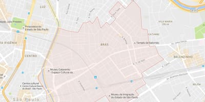 რუკა Brás São Paulo