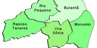რუკა Butantã sub-prefecture
