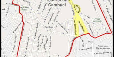 რუკა Cambuci São Paulo