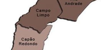 რუკა Campo Limpo sub-prefecture