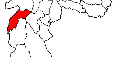 რუკა Campo Limpo sub-prefecture São Paulo