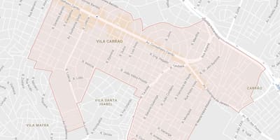 რუკა Carrão São Paulo