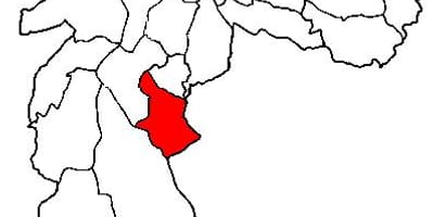 რუკა Cidade Ademar sub-prefecture São Paulo