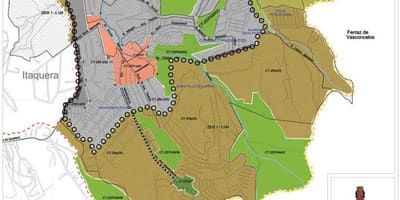 რუკა Cidade Tiradentes São Paulo - ოკუპაცია ნიადაგის