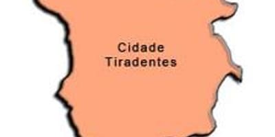 რუკა Cidade Tiradentes sub-prefecture