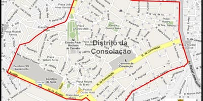 რუკა Consolação São Paulo