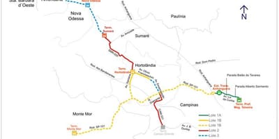 რუკა corredor metropolitano Biléo სუარესი