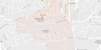 რუკა Freguesia ნუ ან São Paulo