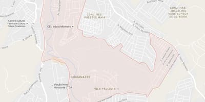 რუკა Guaianases São Paulo