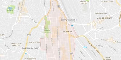 რუკა Ipiranga São Paulo