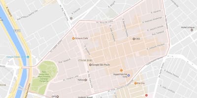 რუკა Itaim Bibi São Paulo