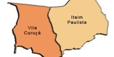 რუკა Itaim Paulista - ვილა Curuçá sub-prefecture
