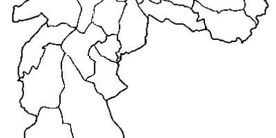 რუკა Jaçanã-Tremembé sub-prefecture São Paulo