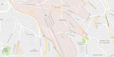 რუკა Mooca São Paulo