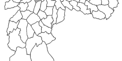 რუკა Pinheiros უბანი