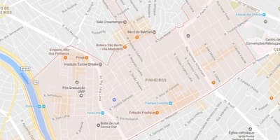 რუკა Pinheiros São Paulo