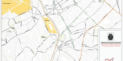 რუკა Pinheiros São Paulo - გზები