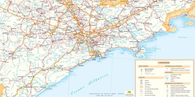 Map of São Paulo ქალაქი
