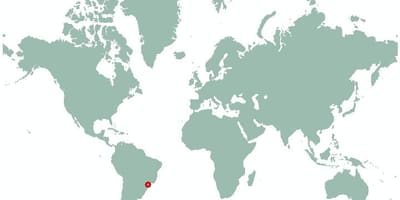 Map of São Paulo მსოფლიოში
