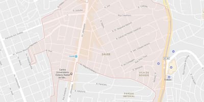 რუკა Saúde São Paulo