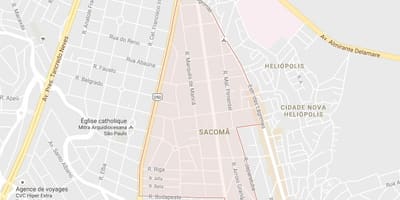 რუკა Sacomã São Paulo