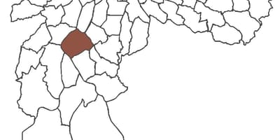 რუკა Santo Amaro უბანი