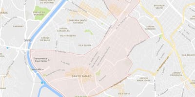 რუკა Santo Amaro São Paulo